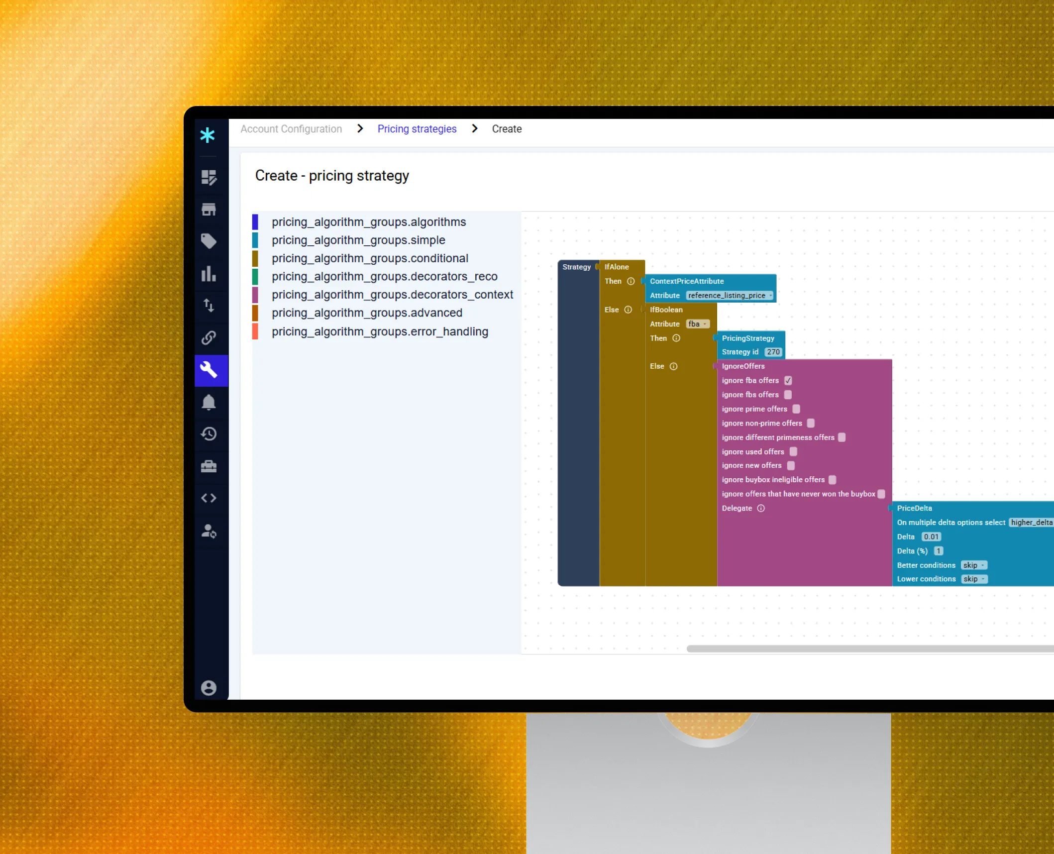 Screenshot of the Multiply dashboard managing listings across multiple marketplaces